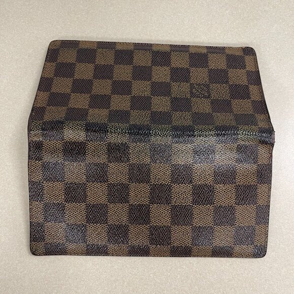 Louis Vuitton Porte Feuille Brazza Damier Ebene - Preowned - Picture 6 of 16